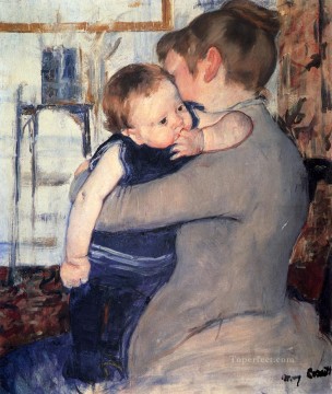 Madre e hijo 1889 madres hijos Mary Cassatt Pinturas al óleo